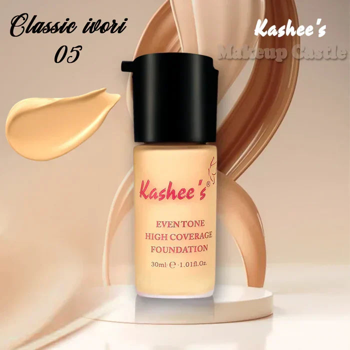 kashiess 24 Hours Water Proof Liquid Foundation