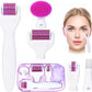 6-in-1 Microneedling Derma Roller Kit