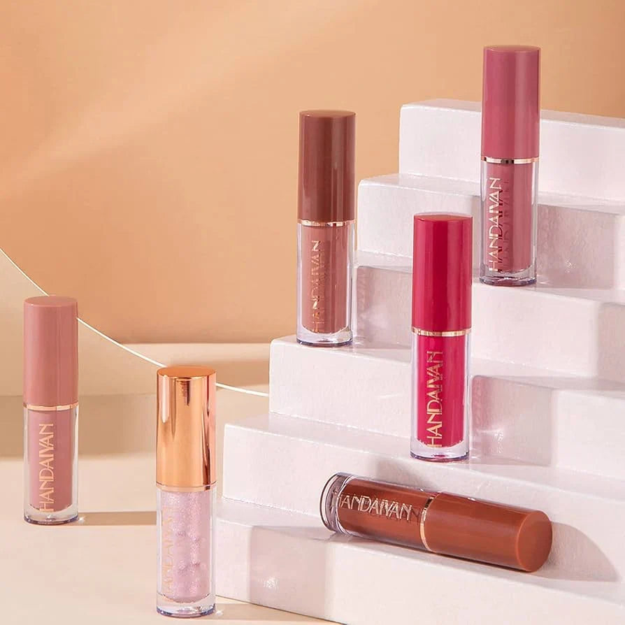 𝐇𝐀𝐍𝐃𝐀𝐈𝐘𝐀𝐍 𝐕𝐞𝐥𝐯𝐞𝐭 𝐌𝐚𝐭𝐭𝐞 𝐋𝐢𝐩 𝐆𝐥𝐨𝐬𝐬 𝐒𝐞𝐭 𝐨𝐟 𝟏𝟐 💄✨