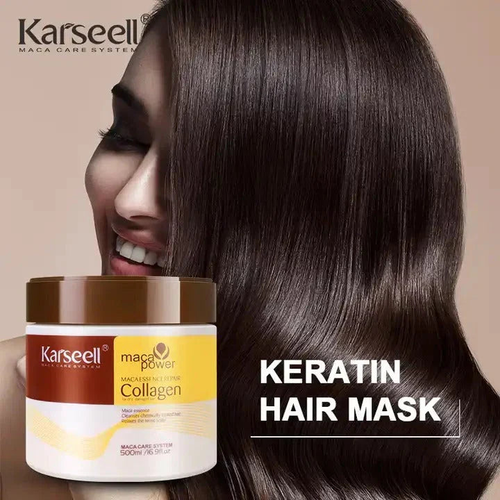 𝐊𝐚𝐫𝐬𝐞𝐞𝐥𝐥 – 𝐂𝐨𝐥𝐥𝐚𝐠𝐞𝐧 𝐇𝐚𝐢𝐫 𝐓𝐫𝐞𝐚𝐭𝐦𝐞𝐧𝐭 𝐌𝐚𝐬𝐤 – 500𝐦𝐥
