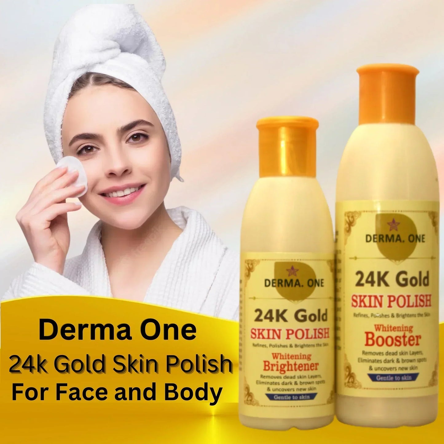 DERMA ONE GOLD SKIN POLISH